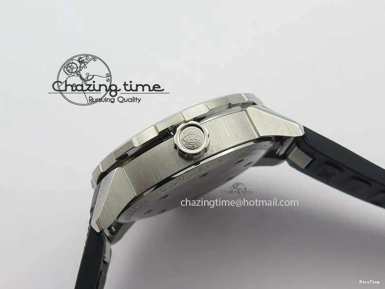 MIROTIME 0501 TechFriendly Aquatimer Automatic SS IW329003 V6F 1:1 Best Edition On Black Rubber Strap MIYOTA 7271